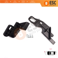 Headlight Holder Mount Repair Bracket Tab Set Right Side for Citroen C-Elysee 2012-2017 9675140380