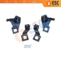 Headlight Holder Mount Repair Bracket Tab Set Left Right Side for Audi A4 RS4 8K2 B8.5 A5 S5 RS5 B8.5 8T0998121B 8T0998122B