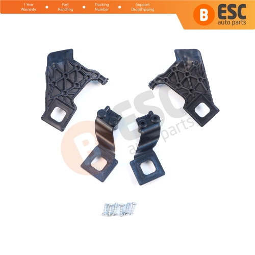 Headlight Holder Mount Repair Bracket Tab Set Left Right Side for Audi A4 RS4 8K2 B8.5 A5 S5 RS5 B8.5 8T0998121B 8T0998122B