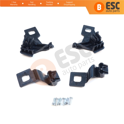 Headlight Holder Mount Repair Bracket Tab Set Left Right Side for Audi A4 RS4 8K2 B8.5 A5 S5 RS5 B8.5 8T0998121B 8T0998122B