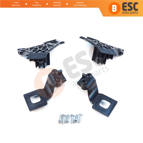 Headlight Holder Mount Repair Bracket Tab Set Left Right Side for Audi A4 RS4 8K2 B8.5 A5 S5 RS5 B8.5 8T0998121B 8T0998122B