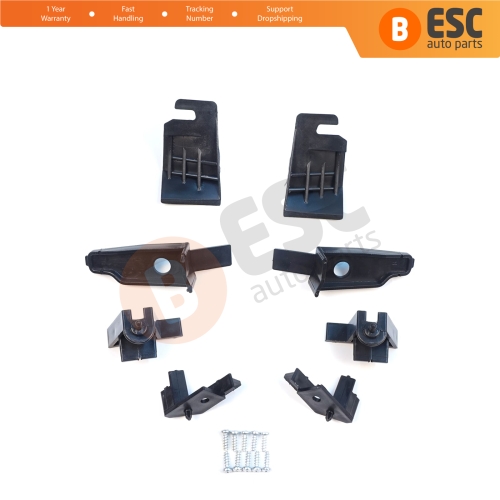 Headlight Holder Mount Repair Bracket Tab Set Left Right Side for Ford Transit Tourneo Courier MK1 2013-2022 ET7613W030 ET7613W029