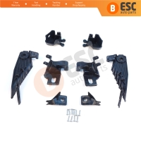 Headlight Holder Mount Repair Bracket Tab Set Left Right Side for Renault Megane BFB K9A B9A MK4 2016-On 260601571R 260100506R