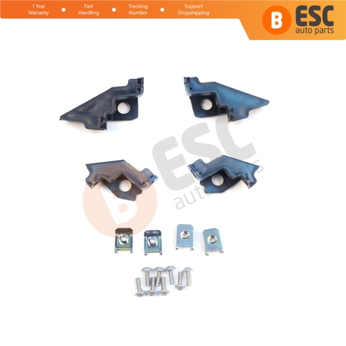 Headlight Holder Mount Repair Bracket Tab Set Left Right Side for VW Polo MK5 6R 6C 61 2009-2016 6C0998225 6R0998226