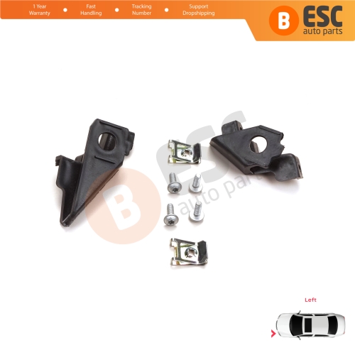 Headlight Holder Mount Repair Bracket Tab Set Left Side for VW Polo MK5 6R 6C 61 2009-2016 6C0998225