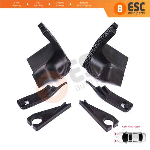 Headlight Holder Mount Repair Bracket Tab Set Right Left Side for Ford Transit Tourneo Custom MK1 V362 2012-2018 BK2113D152BJ BK2113D153BJ