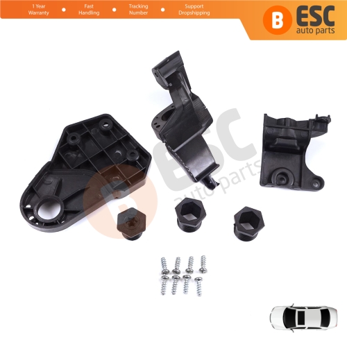 Headlight Holder Mount Repair Bracket Tab Set Left Side for Mercedes E Class W213 X213 W238 C238 A238 2016-2020 A2138202300