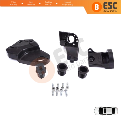 Headlight Holder Mount Repair Bracket Tab Set Left Side for Mercedes E Class W213 X213 W238 C238 A238 2016-2020 A2138202300