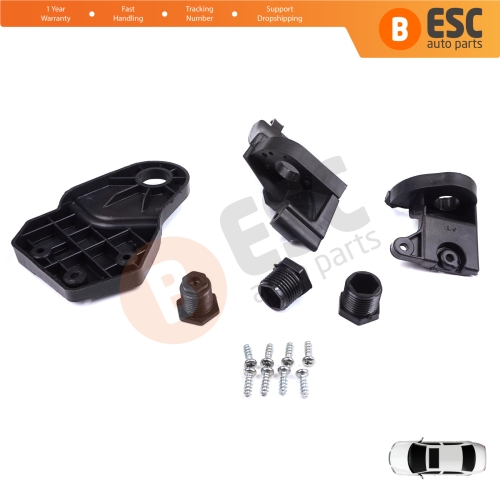 Headlight Holder Mount Repair Bracket Tab Set Left Side for Mercedes E Class W213 X213 W238 C238 A238 2016-2020 A2138202300