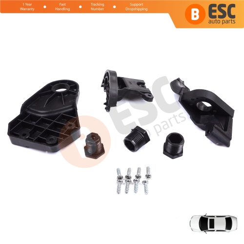 Headlight Holder Mount Repair Bracket Tab Set Left Side for Mercedes E Class W213 X213 W238 C238 A238 2016-2020 A2138202300