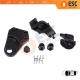 Headlight Holder Mount Repair Bracket Tab Set Left Side for Mercedes E Class W213 X213 W238 C238 A238 2016-2020 A2138202300