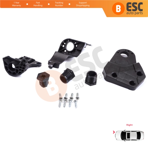 Headlight Holder Mount Repair Bracket Tab Set Right Side for Mercedes E Class W213 X213 W238 C238 A238 2016-2020 A2138202200