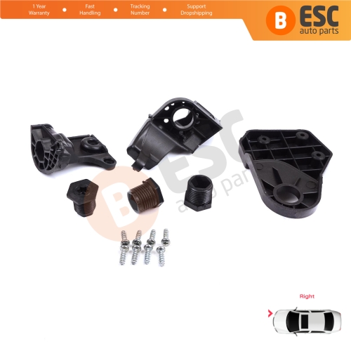 Headlight Holder Mount Repair Bracket Tab Set Right Side for Mercedes E Class W213 X213 W238 C238 A238 2016-2020 A2138202200