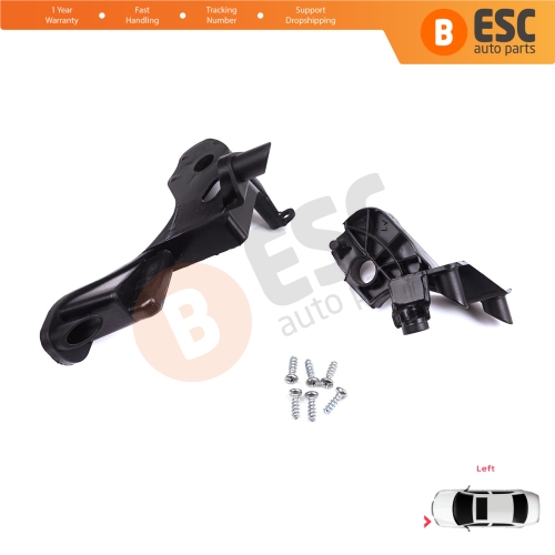 Headlight Holder Mount Repair Bracket Tab Set Left Side for Citroen C4 MK2 B7 NC 2009-2018 DS4 MK1 NX 2010-2015 6212H1