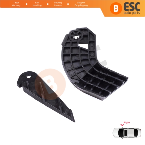 Headlight Holder Mount Repair Bracket Tab Set Right Side for Ford Transit Tourneo Custom MK1 V362 2018-2024 Facelift JK2113W029BJ