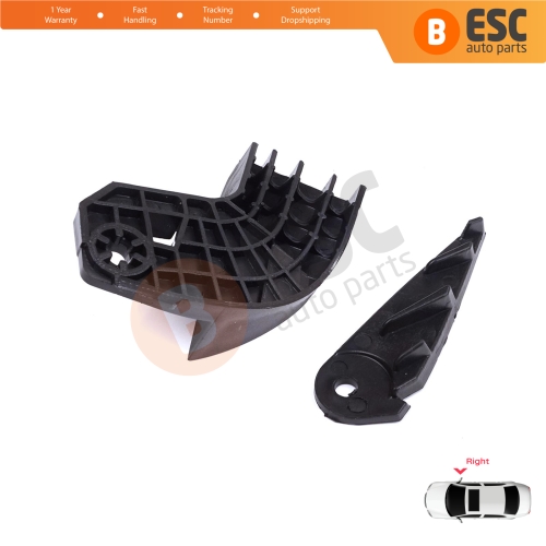 Headlight Holder Mount Repair Bracket Tab Set Right Side for Ford Transit Tourneo Custom MK1 V362 2018-2024 Facelift JK2113W029BJ