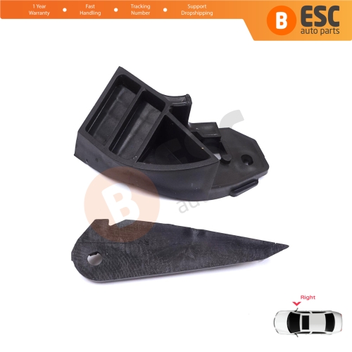 Headlight Holder Mount Repair Bracket Tab Set Right Side for Ford Transit Tourneo Custom MK1 V362 2018-2024 Facelift JK2113W029BJ