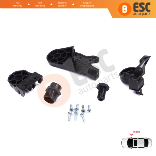 Headlight Holder Mount Repair Bracket Tab Set Right Side for Mercedes C Class W205 C205 S205 A205 2013-2023 A2058200414