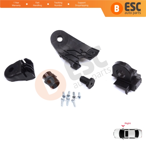 Headlight Holder Mount Repair Bracket Tab Set Right Side for Mercedes C Class W205 C205 S205 A205 2013-2023 A2058200414