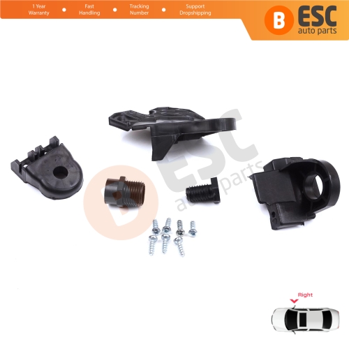 Headlight Holder Mount Repair Bracket Tab Set Right Side for Mercedes C Class W205 C205 S205 A205 2013-2023 A2058200414