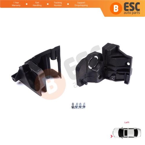 Headlight Holder Mount Repair Bracket Tab Set Left Side for Peugeot 308 MK2 T9 2013-2021 4/5 Door 9807658080