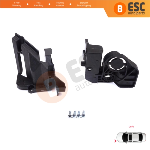Headlight Holder Mount Repair Bracket Tab Set Left Side for Peugeot 308 MK2 T9 2013-2021 4/5 Door 9807658080