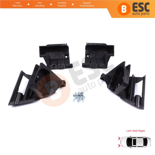 Headlight Holder Mount Repair Bracket Tab Set Left Right Side for Peugeot 308 MK2 T9 2013-2021 4/5 Door 9807658080 9807657780