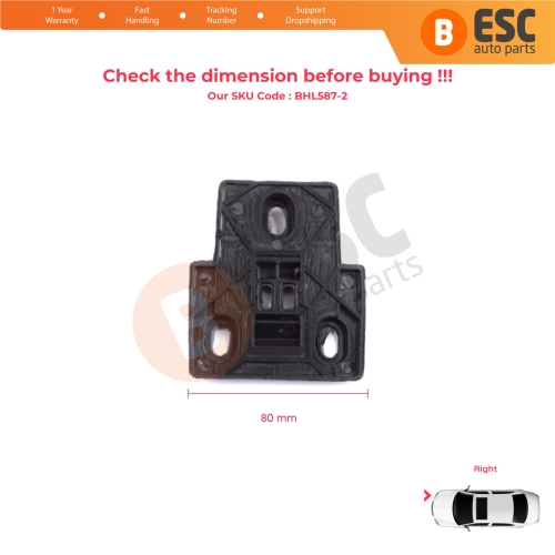 Right Headlight Holder Repair Bottom Base Locking Bracket for Porsche Cayenne MK2 92A 958 2010-2014 7P5941149