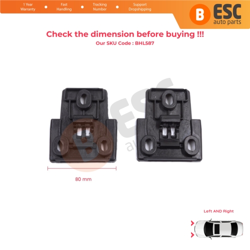 Headlight Holder Repair Bottom Base Locking Bracket Set Left Right for Porsche Cayenne MK2 92A 958 2010-2014 7P5941149