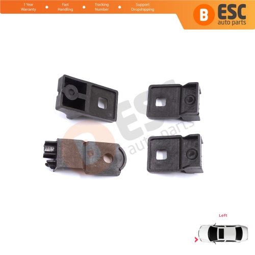 Left Side Headlight Holder Mount Repair Bracket Tab Set for VW Crafter MK1 2E 2F 2006-2017 2E0998225