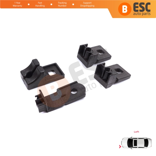 Left Side Headlight Holder Mount Repair Bracket Tab Set for VW Crafter MK1 2E 2F 2006-2017 2E0998225