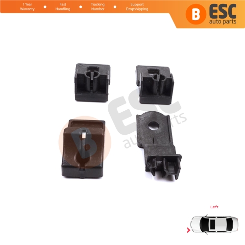 Left Side Headlight Holder Mount Repair Bracket Tab Set for VW Crafter MK1 2E 2F 2006-2017 2E0998225