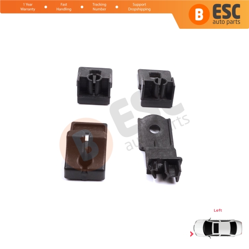 Left Side Headlight Holder Mount Repair Bracket Tab Set for VW Crafter MK1 2E 2F 2006-2017 2E0998225