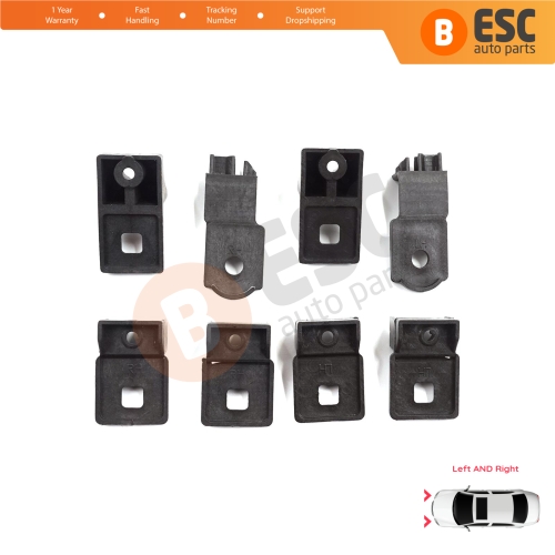 Headlight Holder Mount Repair Bracket Tab Set Left Right Side for VW Crafter MK1 2E 2F 2006-2017 2E0998225 2E0998226