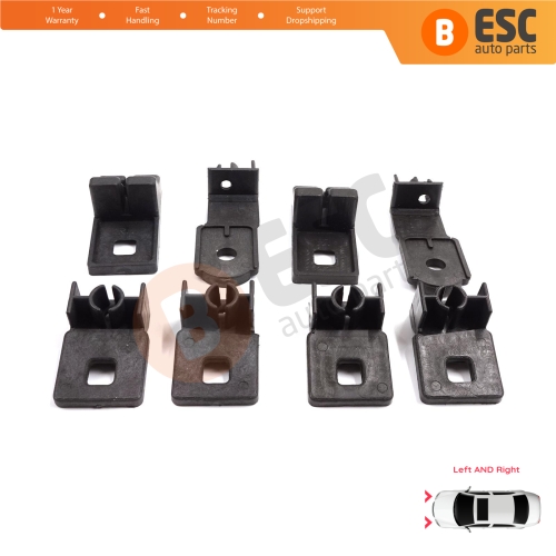 Headlight Holder Mount Repair Bracket Tab Set Left Right Side for VW Crafter MK1 2E 2F 2006-2017 2E0998225 2E0998226