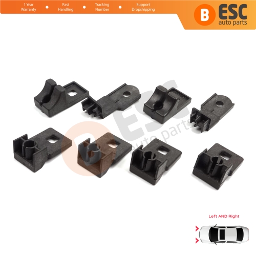 Headlight Holder Mount Repair Bracket Tab Set Left Right Side for VW Crafter MK1 2E 2F 2006-2017 2E0998225 2E0998226