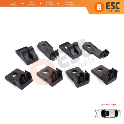 Headlight Holder Mount Repair Bracket Tab Set Left Right Side for VW Crafter MK1 2E 2F 2006-2017 2E0998225 2E0998226