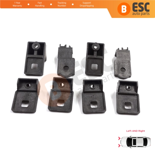 Headlight Holder Mount Repair Bracket Tab Set Left Right Side for VW Crafter MK1 2E 2F 2006-2017 2E0998225 2E0998226