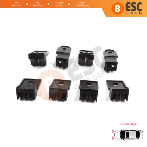 Headlight Holder Mount Repair Bracket Tab Set Left Right Side for VW Crafter MK1 2E 2F 2006-2017 2E0998225 2E0998226