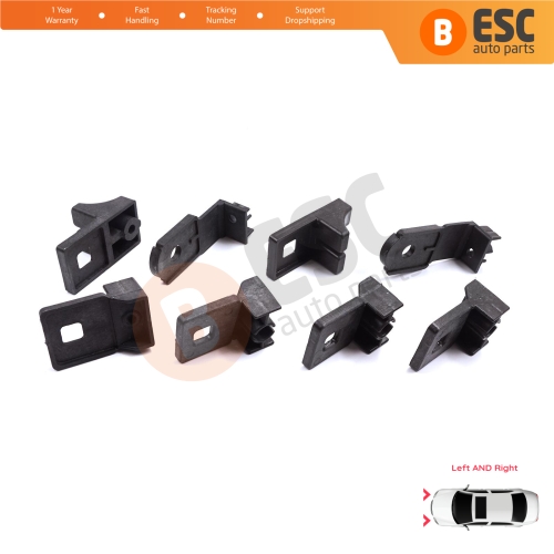 Headlight Holder Mount Repair Bracket Tab Set Left Right Side for VW Crafter MK1 2E 2F 2006-2017 2E0998225 2E0998226