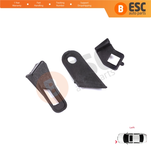 Left Side Headlight Holder Mount Repair Bracket Tab Set for Fiat Abarth Grande Punto MK3 199 2005-2013 89101372SX