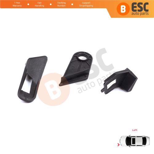 Left Side Headlight Holder Mount Repair Bracket Tab Set for Fiat Abarth Grande Punto MK3 199 2005-2013 89101372SX