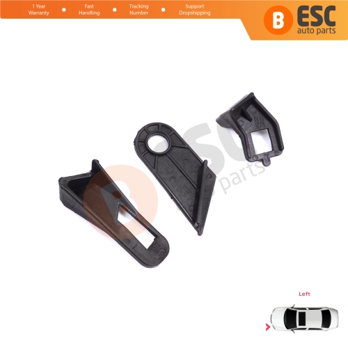 Left Side Headlight Holder Mount Repair Bracket Tab Set for Fiat Abarth Grande Punto MK3 199 2005-2013 89101372SX