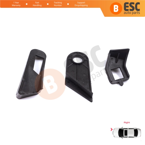 Right Side Headlight Holder Mount Repair Bracket Tab Set for Fiat Abarth Grande Punto MK3 199 2005-2013 89101373DX