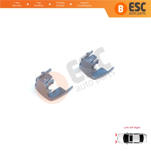 2 Pieces Headlight Daytime Running Angel Eye Light Mount Holder Bracket for BMW 5 Series F10 F11 F18 LCI 2009-2017 63117343911 63117343912