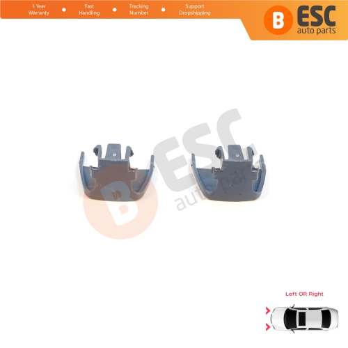 2 Pieces Headlight Daytime Running Angel Eye Light Mount Holder Bracket for BMW 5 Series F10 F11 F18 LCI 2009-2017 63117343911 63117343912