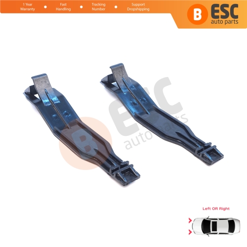 2 Pieces Headlight Holder Mount Repair Bracket Tab Set for Ford Focus MK2 C307 2004-2007 Pre-Facelift C-Max DM2 2003–2007 1324270