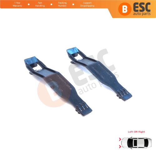 2 Pieces Headlight Holder Mount Repair Bracket Tab Set for Ford Focus MK2 C307 2004-2007 Pre-Facelift C-Max DM2 2003–2007 1324270