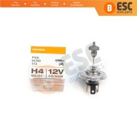 1 Piece OSRAM ORIGINAL 64193 12V 60/55W H4 P43t Halogen Bulb for Headlight Low-Beam High-Beam Fog Lamp