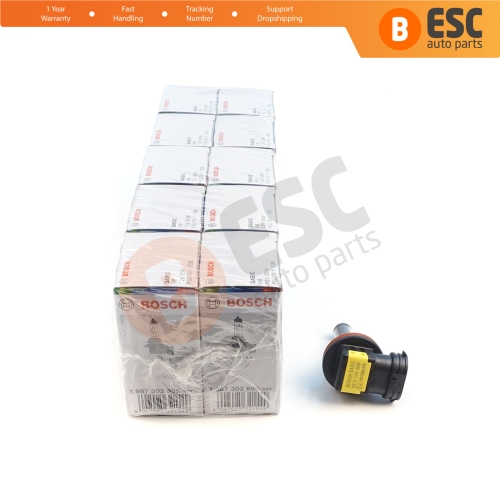 10 Pieces BOSCH BASIC 1 987 302 805 H8 12V 35W PGJ19-1 Halogen Bulb for Headlight Fog Lamp High Beam Spotlight Bulb